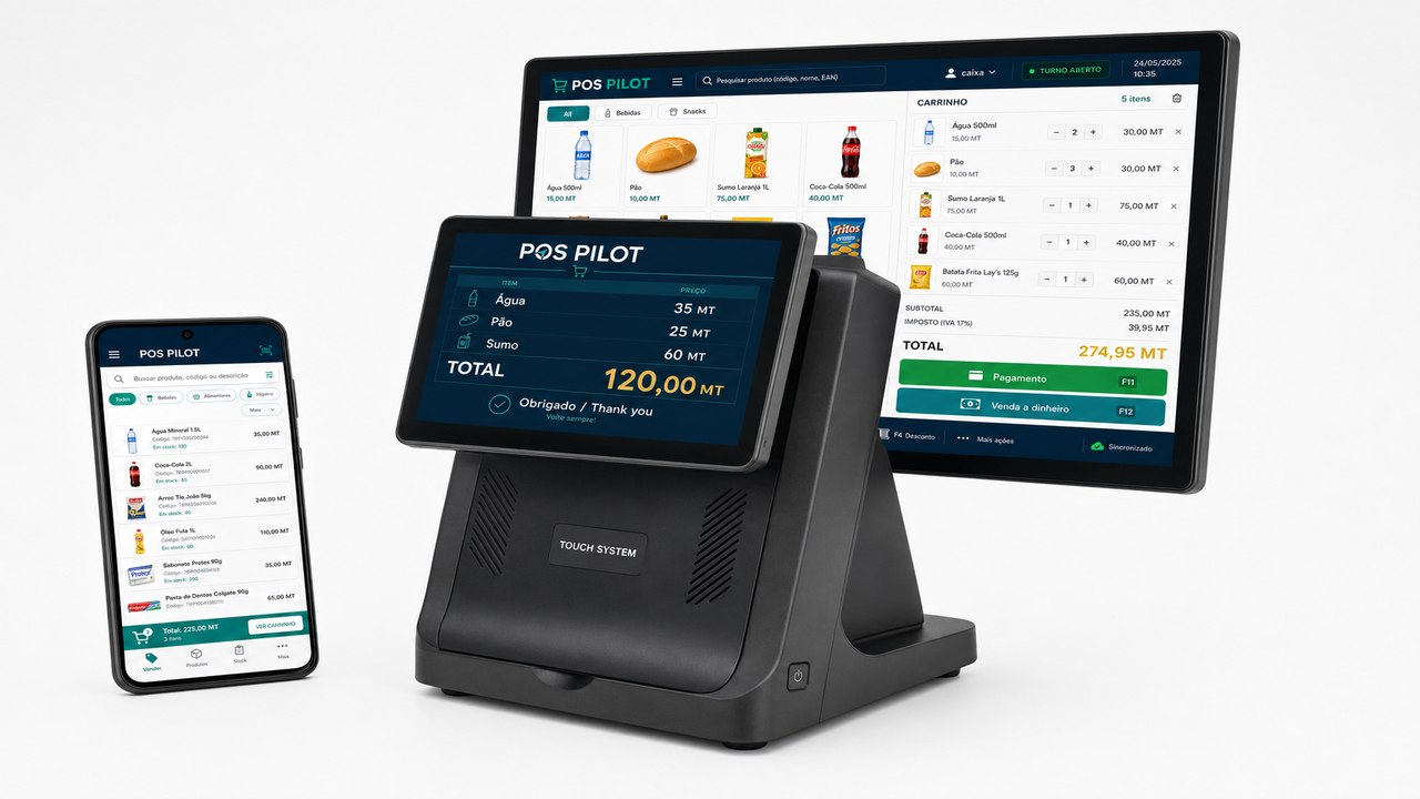 PosPilot — ponto de venda e gestão de stock